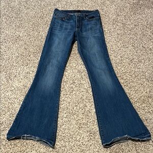 Flying Monkey platinum Women's Blue Flared Jeans